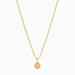 Soï Aya Krystal Halskæde Rosakvarts^ Smykker