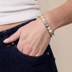 Soï Krystal Armbånd Amazonit Large^ Smykker