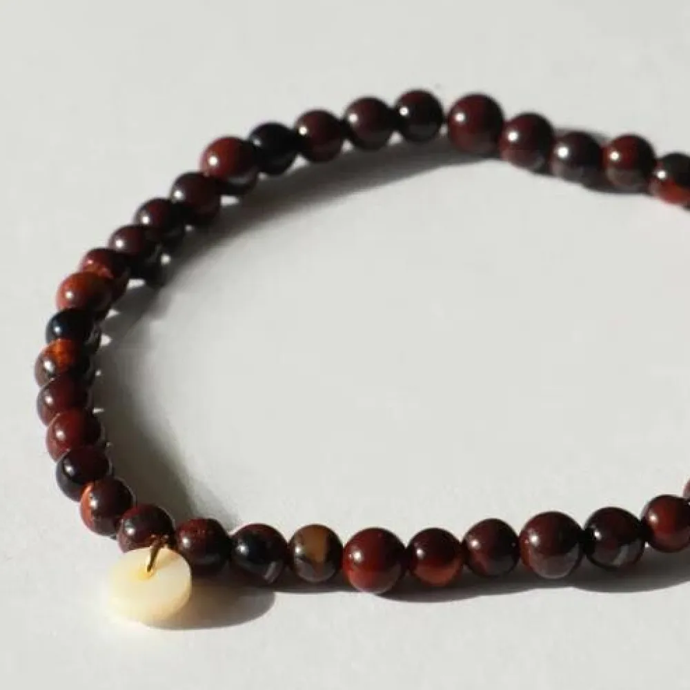 Soï Krystal Armbånd Red Tiger Eye^Dame Accessories|Smykker