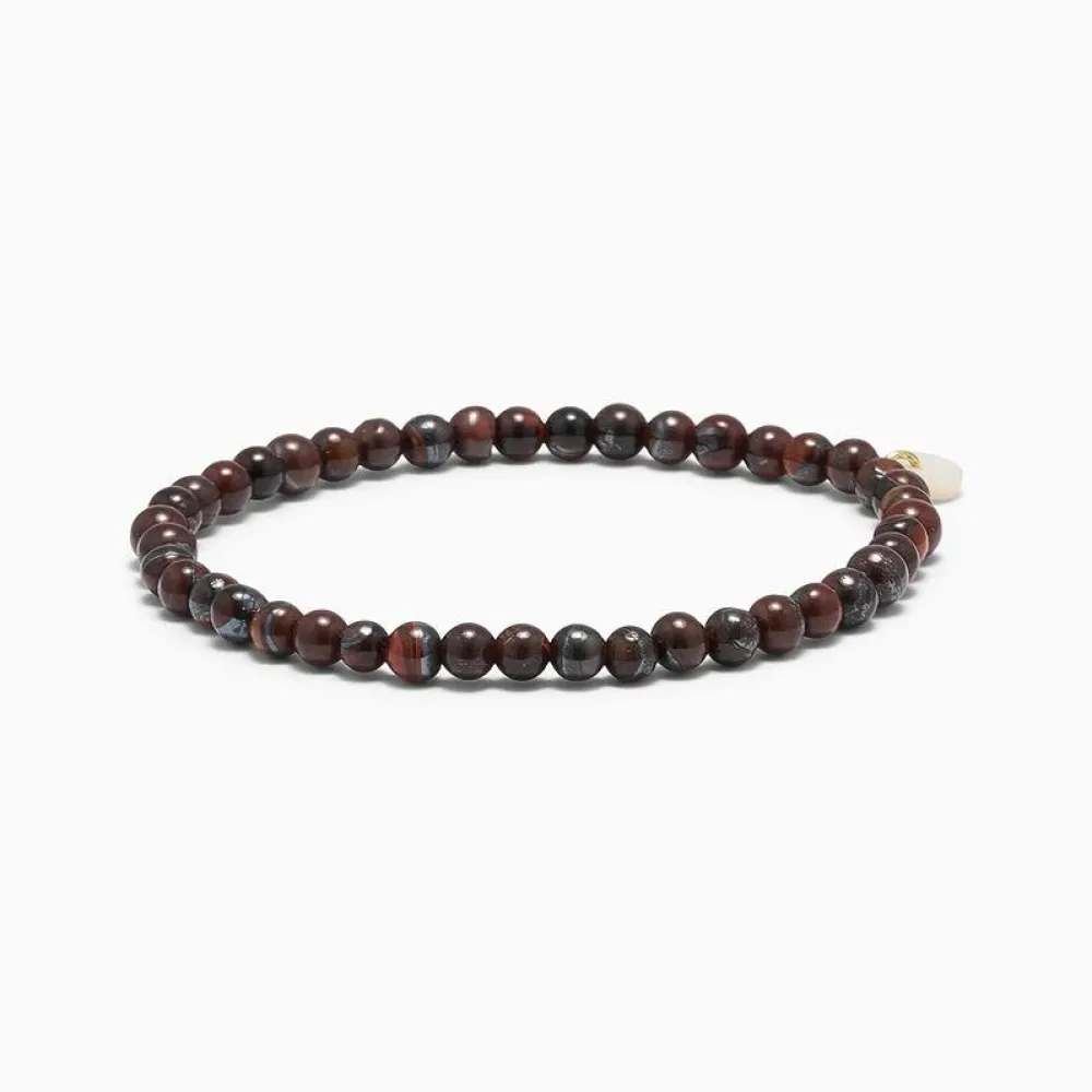 Soï Krystal Armbånd Red Tiger Eye^Dame Accessories|Smykker