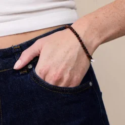 Soï Krystal Armbånd Red Tiger Eye^Dame Accessories|Smykker