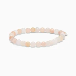 Soï Krystal Armbånd Rosa Jade Large^Dame Accessories|Smykker