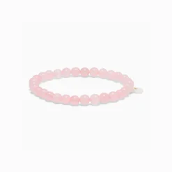 Soï Krystal Armbånd Rosakvarts Large^Dame Accessories|Smykker