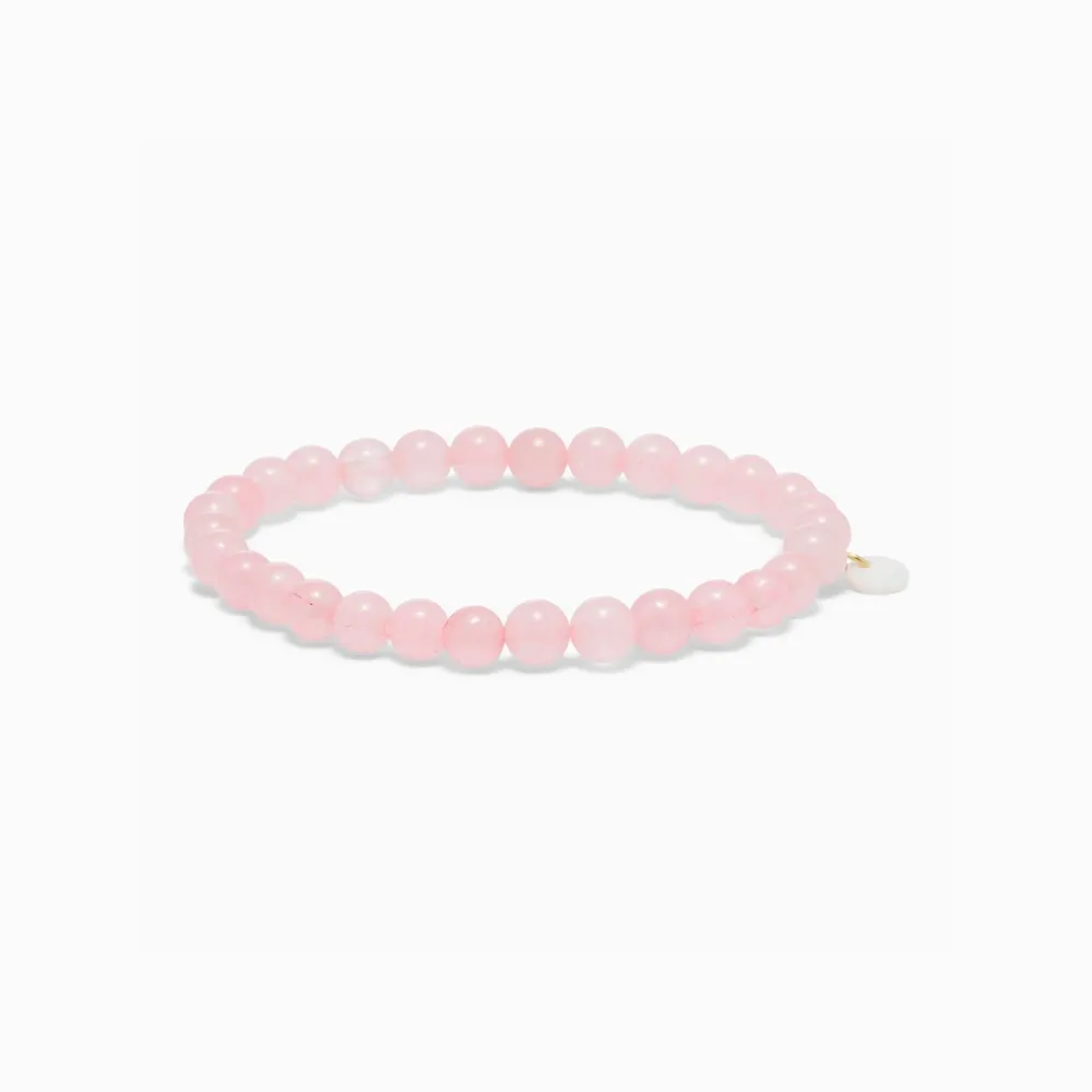 Soï Krystal Armbånd Rosakvarts Large^Dame Accessories|Smykker
