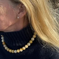 Soï Krystal Halskæde Faro Orange Aventurin^Dame Accessories|Smykker