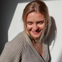 Soï Krystal Halskæde Grøn Jade^Dame Accessories|Smykker