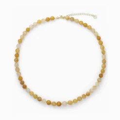 Soï Krystal Halskæde Orange Aventurin^Dame Accessories|Smykker