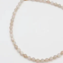 Soï Krystal Halskæde Rosa Jade^Dame Accessories|Smykker