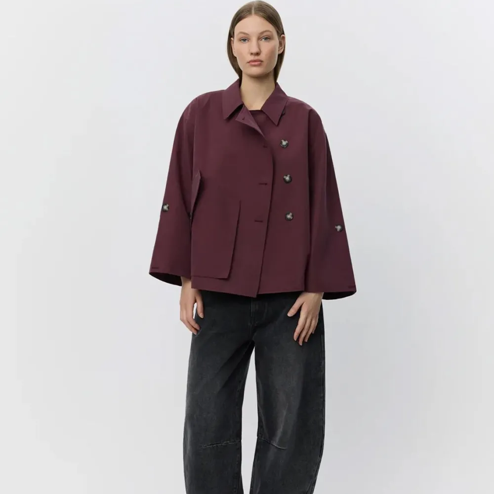 Sofie Schnoor AgathaSW Jacket Burgundy^Dame Overtøj