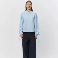 Sofie Schnoor BirdieSW Shirt Light Blue^Dame Overdele