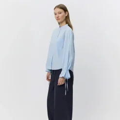 Sofie Schnoor BirdieSW Shirt Light Blue^Dame Overdele