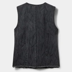 Sofie Schnoor CarlaSW Vest Washed Black^Dame Overdele