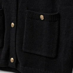 Sofie Schnoor ClaireSW Cardigan Black^Dame Overdele
