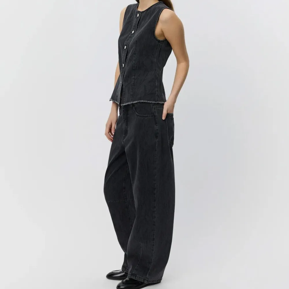 Sofie Schnoor HavanaSW Jeans Washed Black^Dame Underdele