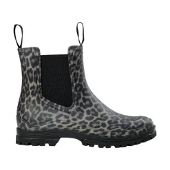 Sofie Schnoor Jodie Rubber Boot Light Brown Leopard^Dame Sko