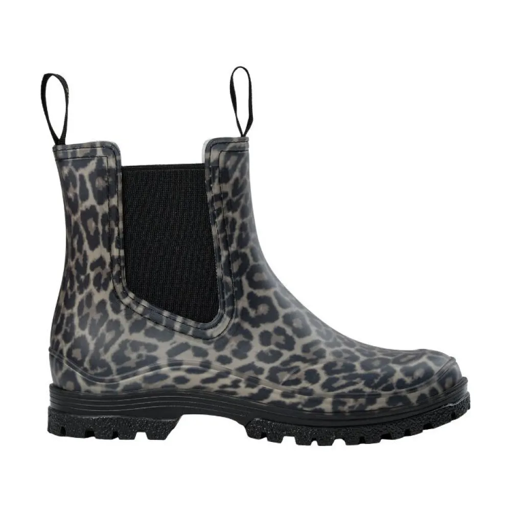 Sofie Schnoor Jodie Rubber Boot Light Brown Leopard^Dame Sko
