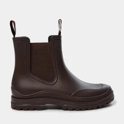 Sofie Schnoor JodieSW Rubber Boots Dark Brown^Dame Sko