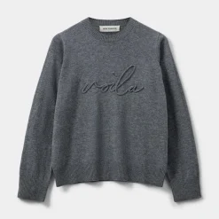 Sofie Schnoor MinnikSW Sweater Grey Melange^Dame Overdele