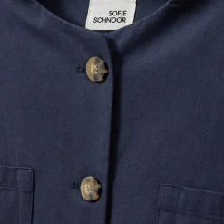 Sofie Schnoor PalomaSW Cape Navy Blue^Dame Overtøj|Overdele
