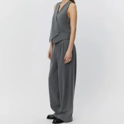 Sofie Schnoor RosalindSW Trousers Grey Melange^Dame Underdele
