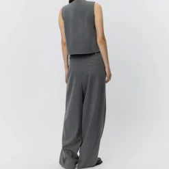 Sofie Schnoor RosalindSW Trousers Grey Melange^Dame Underdele
