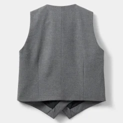 Sofie Schnoor VirginiaSW Vest Grey Melange^Dame Overdele