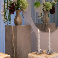 Specktrum Lea Candle Holder Chrome^ Andet Boligtilbehør|Lysestager