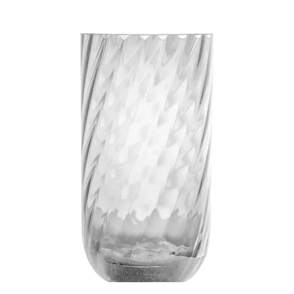 Specktrum Meadow Swirl Cylinder Vase Clear Medium^ Vaser|Andet Boligtilbehør