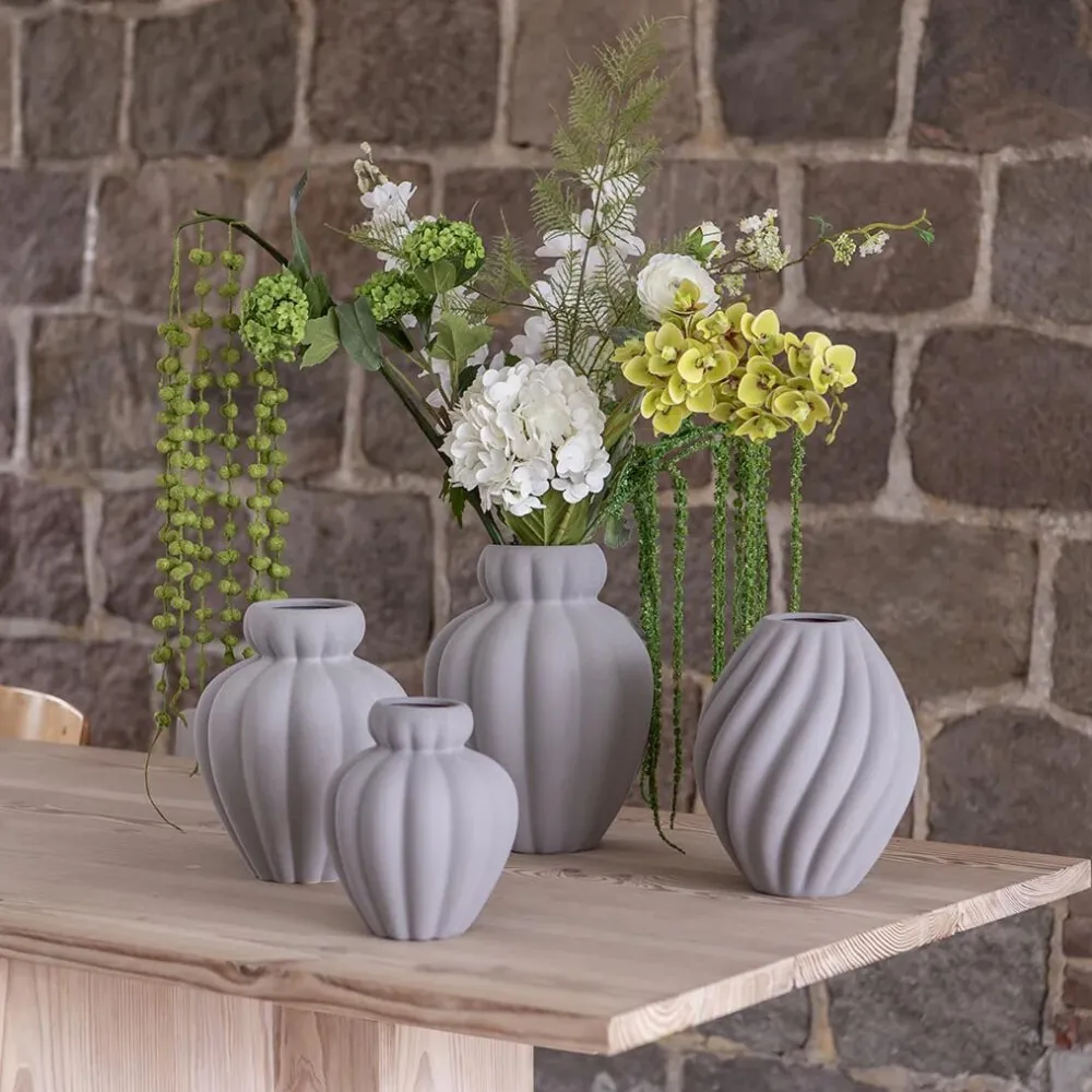 Specktrum Penelope Vase Grey Large^ Vaser|Keramik & Porcelæn