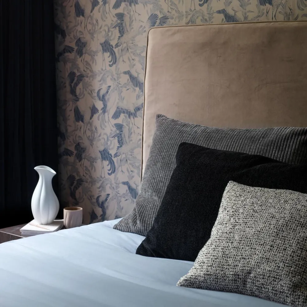 Specktrum Sander Pillow Steel Grey 40x60 cm^ Puder