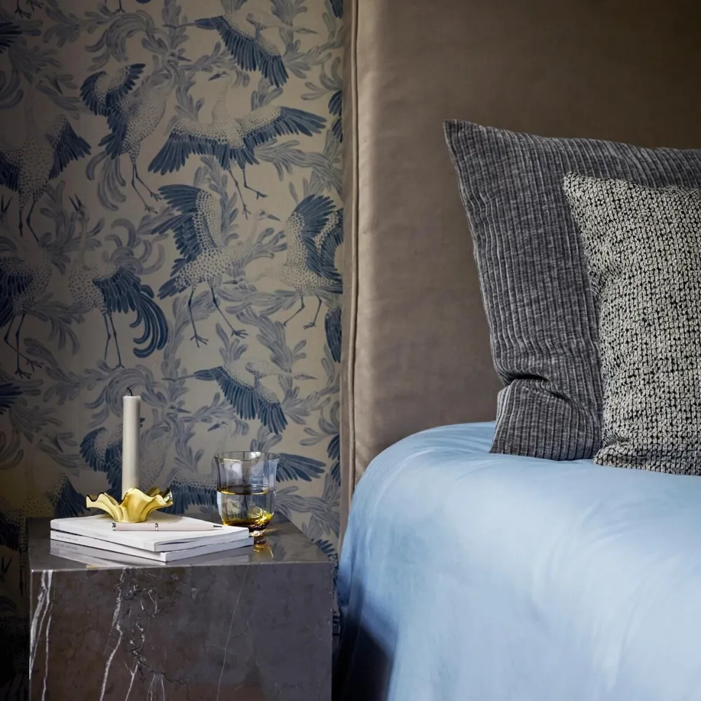 Specktrum Sander Pillow Steel Grey 40x60 cm^ Puder