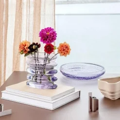 Stences Crooked Bowl Bluish Purple^ Andet Boligtilbehør