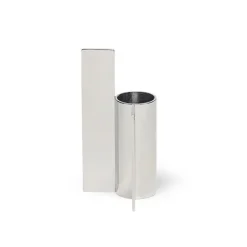 Stences Icon Candlestick 03 Chrome^ Andet Boligtilbehør|Lysestager