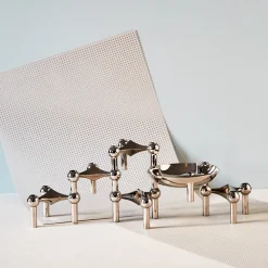 STOFF Nagel Skål Krom^ Stue|Andet Boligtilbehør