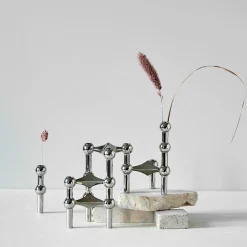 STOFF Nagel Vase Krom^ Andet Boligtilbehør|Vaser