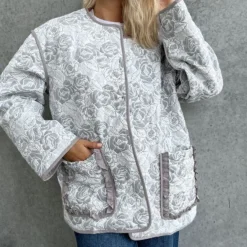 Stories From The Atelier - By Copenhagen Shoes Stories From The Atelier For Keep Jacket Grey^Dame Overtøj