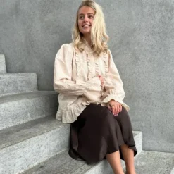 Stories From The Atelier - By Copenhagen Shoes Stories From The Atelier The Vibe Top Beige^Dame Overdele