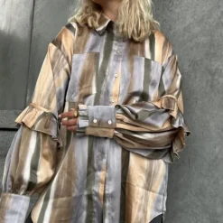 Stories From The Atelier - By Copenhagen Shoes Stories From The Atelier The Believe Shirt Multi Color^Dame Overdele