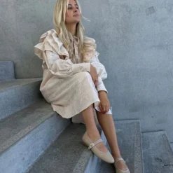 Stories From The Atelier - By Copenhagen Shoes Stories From The Atelier The Sound Dress White^Dame Overdele