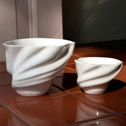 Studio Aarhus Svane Kop Blank Hvid^ Keramik & Porcelæn