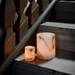 Tell Me More Alabaster Candle Holder XSmall^ Andet Boligtilbehør|Lysestager