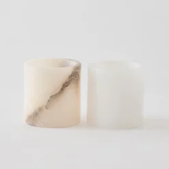 Tell Me More Alabaster Candle Holder Small^ Andet Boligtilbehør|Lysestager