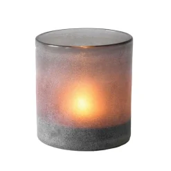 Tell Me More Frost Candleholder Medium Grey^ Andet Boligtilbehør|Lysestager