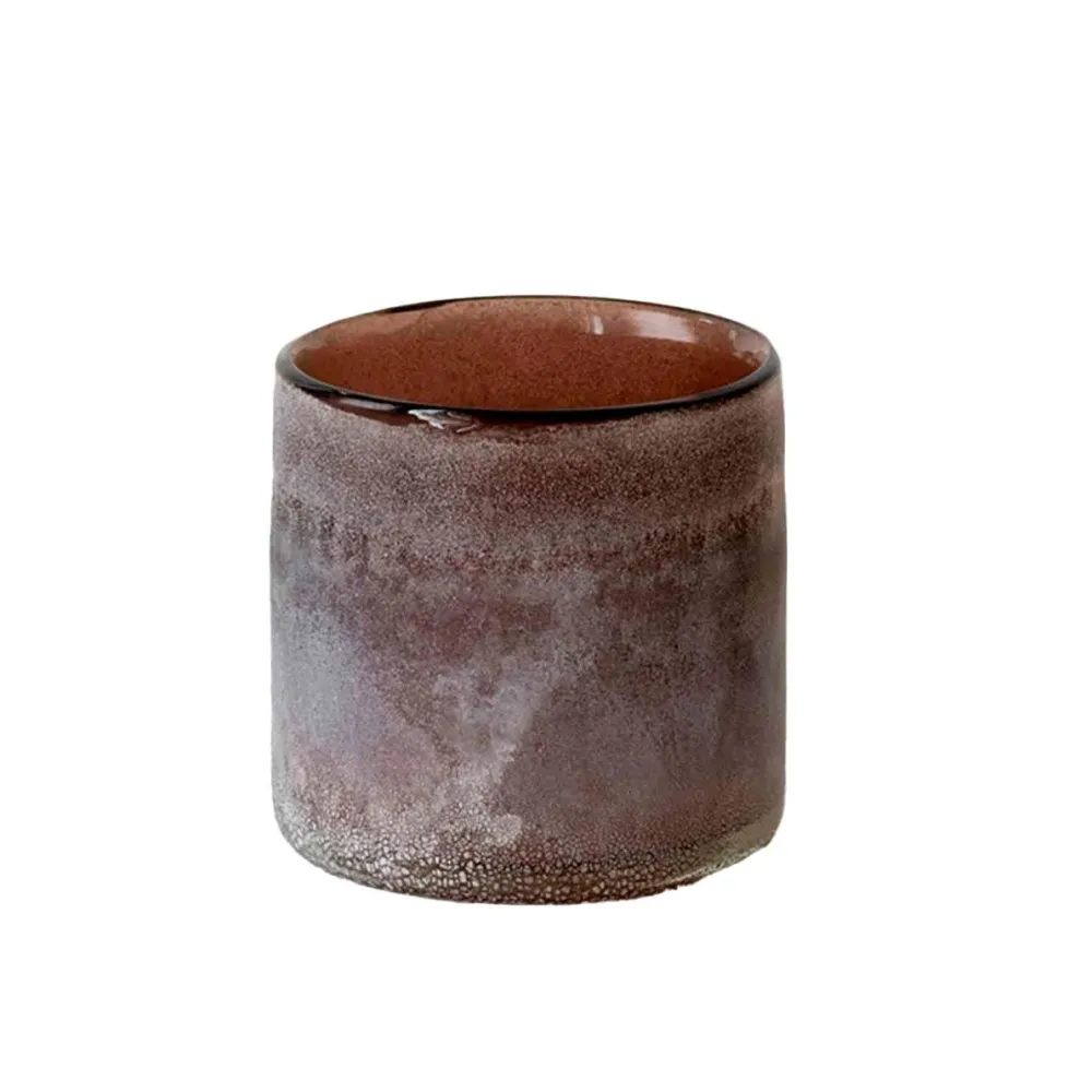 Tell Me More Frost Candleholder Small Brown^ Andet Boligtilbehør|Lysestager