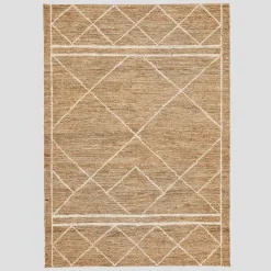 Tell Me More Harlequin Hemp Rug 200x300 cm^ Tæpper & Måtter