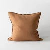 Tell Me More Linen Cushion Hazelnut 50x50 cm^ Puder