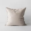 Tell Me More Linen Cushion Warm Grey 50x50 cm^ Puder