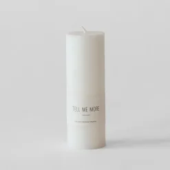 Tell Me More Luna Stearin Candle Large^ Andet Boligtilbehør