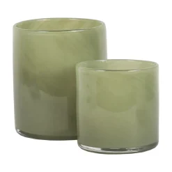 Tell Me More Lyric Candleholder Medium Olive Green^ Andet Boligtilbehør|Lysestager