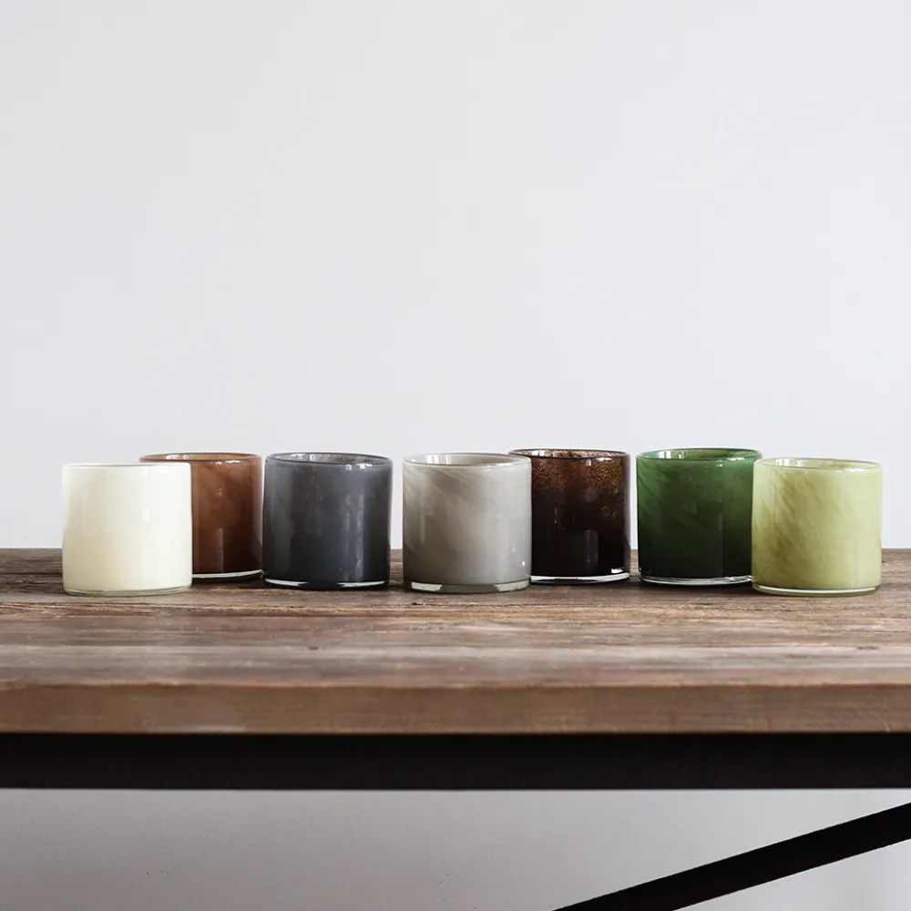 Tell Me More Lyric Candleholder Small Linen^ Andet Boligtilbehør|Lysestager